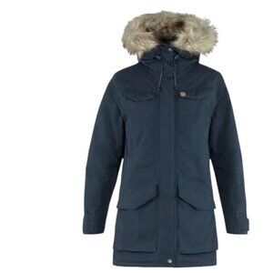 Fallraven Nuuk Parka in Dark Navy Size Small